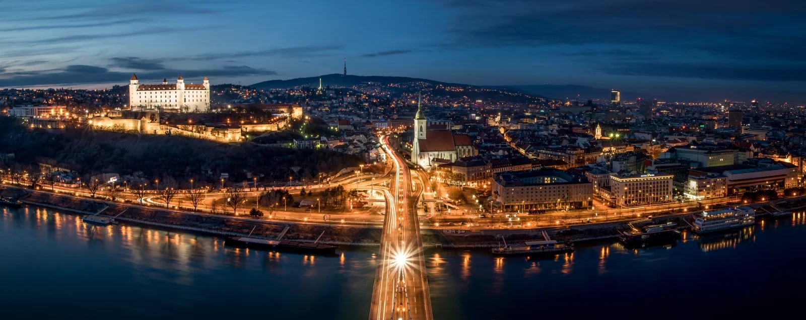 Panorama of Bratislava